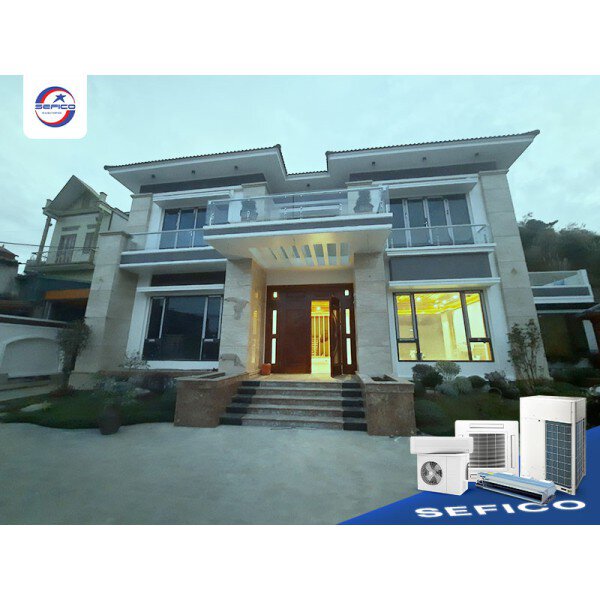 Giải pháp điều hòa trung tâm cho biệt thự chị Hiền tại Mộc Châu – Không gian yên tĩnh, chuẩn sống nghỉ dưỡng