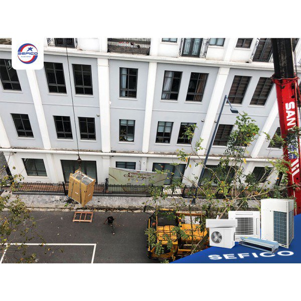 Dự án điều hòa trung tâm cho biệt thự chị Trà – The Manor Central Park, Hà Nội