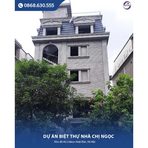 Giải pháp điều hoà trung tâm biệt thự tại Hà Nội – Dự án thực tế do Sefico triển khai tại khu đô thị Lideco