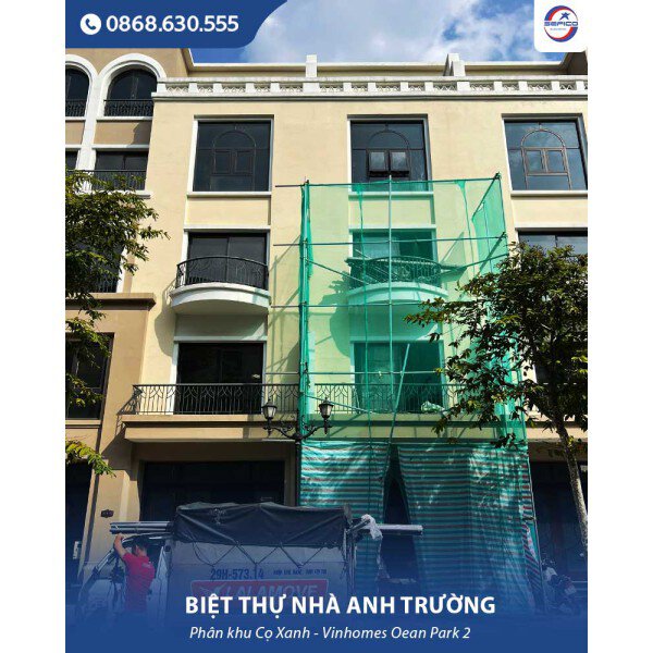 Dự án điều hoà  Daikin cho biệt thự nhà anh Trường tại Phân khu Cọ Xanh, Vinhomes ocean Park 2 