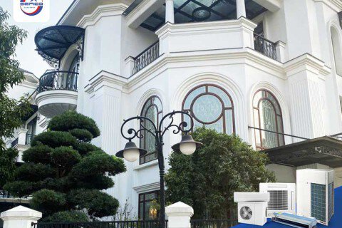 Dự án điều hoà trung tâm biệt thự anh Quỳnh tại Vinhomes Ocean Park