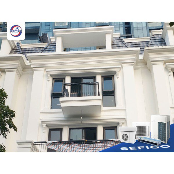 Dự án điều hoà trung tâm cho biệt thự Shark Bình – Giải pháp mát mẻ, êm ái và tiết kiệm điện