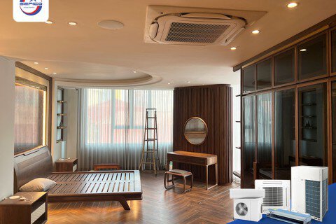 Giải pháp điều hoà trung tâm cho văn phòng Nội thất Ahome