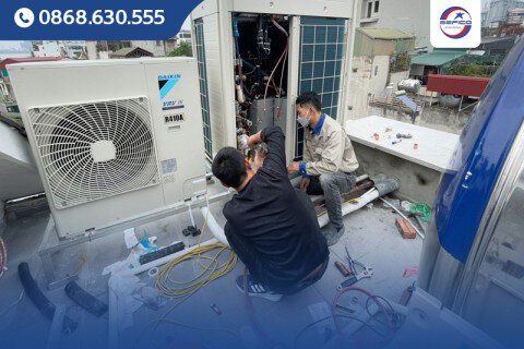 Tuyển dụng thợ thi công và đội trưởng thi công hệ thống điều hoà không khí