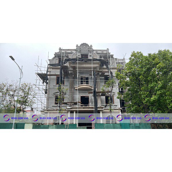 Dự án điều hòa trung tâm cho lâu đài gia đình chú Thịnh Bắc Ninh