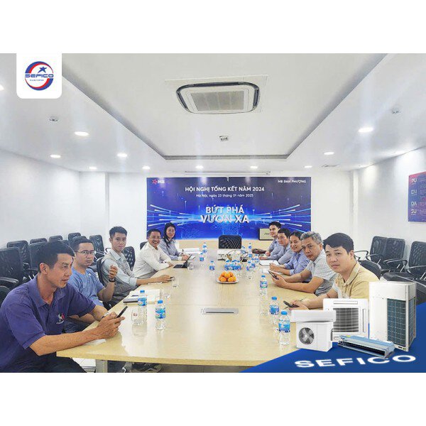 MB Bank Đan Phượng chọn Sefico triển khai hệ điều hòa trung tâm Panasonic cho trụ sở mới